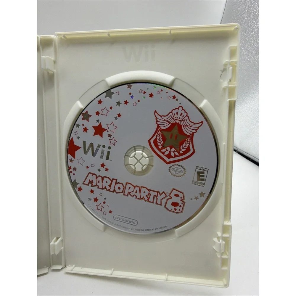 Mario Party 8 Nintendo Wii CIB Complete W/ Manual Case & Game 2006 Tested Works